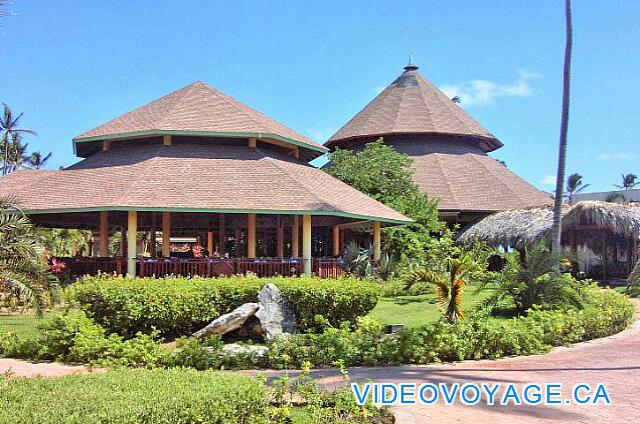 Republique Dominicaine Punta Cana VIK Hotel Arena Blanca El exterior del restaurante bufé Mirador en 2004.