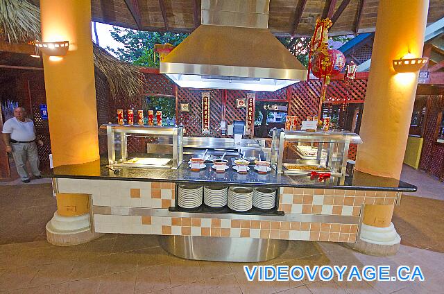 Republique Dominicaine Punta Cana VIK Hotel Arena Blanca De la cuisine Thaïlandaise au buffet!