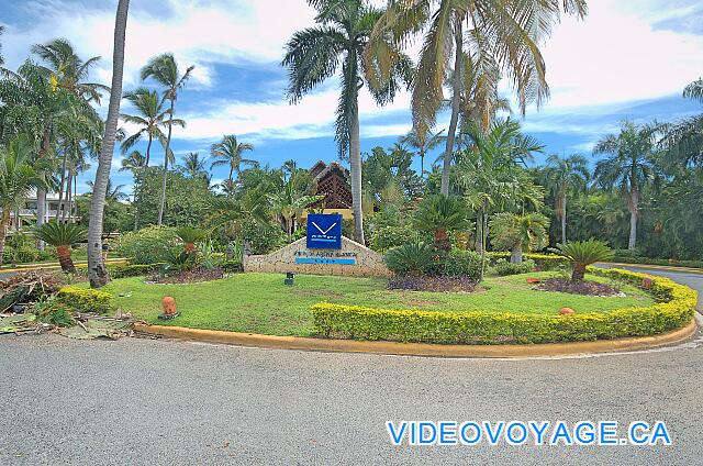 Republique Dominicaine Punta Cana VIK Hotel Arena Blanca In front of the hotel, omnipresent vegetation.