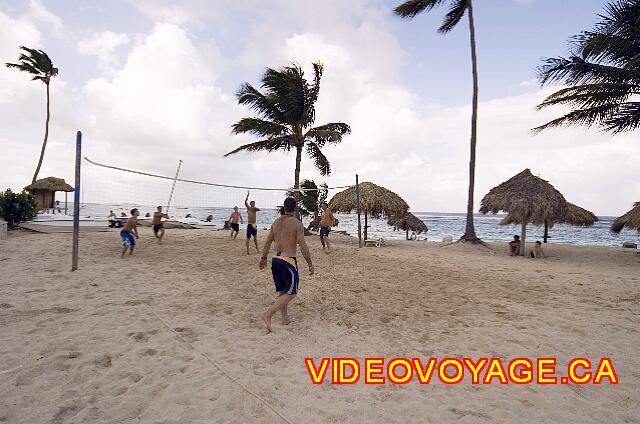 Republique Dominicaine Punta Cana Majestic Colonial Punta Cana Volleyball on the beach.