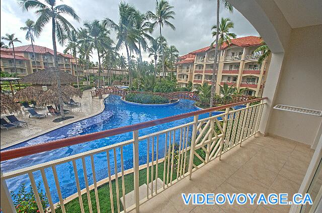 République Dominicaine Punta Cana Majestic Elegance Le balcon assez long mais peu profond.