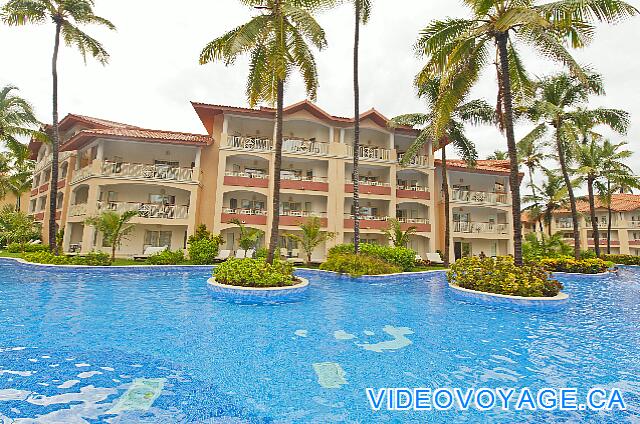 République Dominicaine Punta Cana Majestic Elegance Los edificios de las habitaciones están a menos de 6 metros de la piscina.