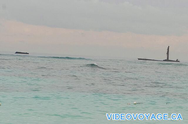 République Dominicaine Punta Cana Majestic Elegance Today the boat is almost completely under water.