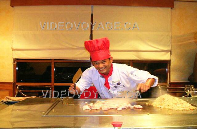 Republique Dominicaine Punta Cana Melia Caribe Tropical Japanese Restaurant A cook who loves the public and work.