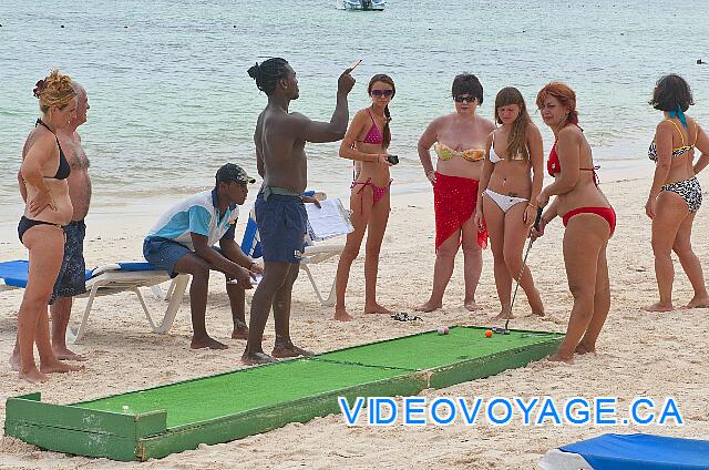 Republique Dominicaine Punta Cana Natura  Park Muchas mujeres están involucradas en el entretenimiento.