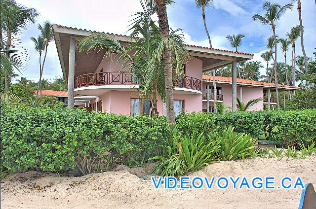 Republique Dominicaine Punta Cana Natura  Park En los extremos de 2 edificios, hay habitaciones con vista al mar.