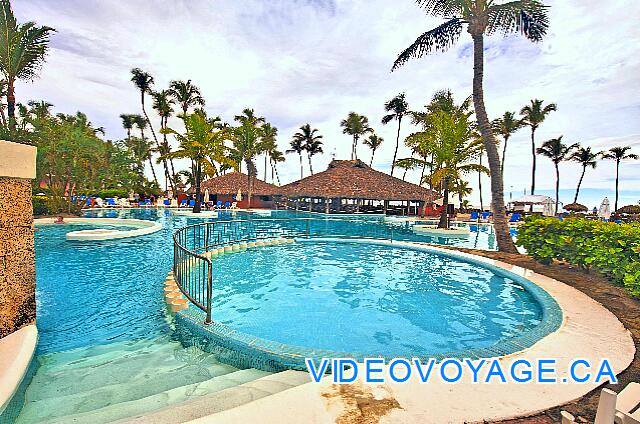 Republique Dominicaine Punta Cana Natura  Park A HDR photography of the children's pool at sunset.