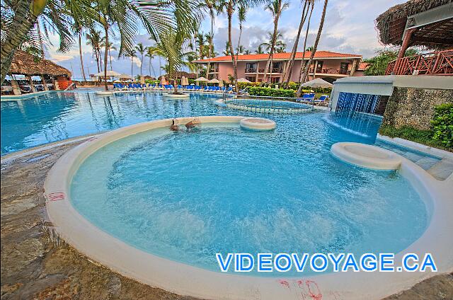 Republique Dominicaine Punta Cana Natura  Park A HDR photography Jacuzzi at sunset.