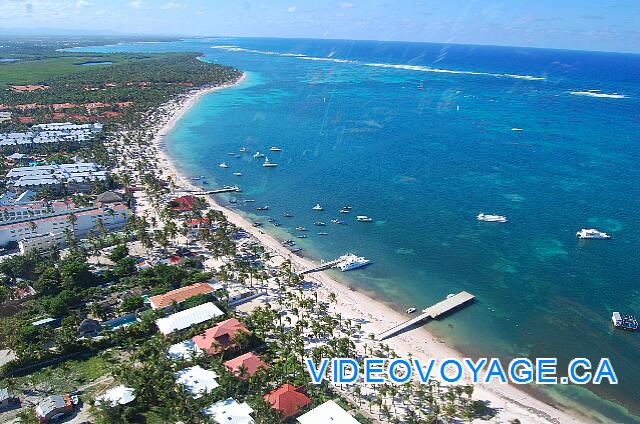 Republique Dominicaine Punta Cana Natura  Park The beach hotels in the south.