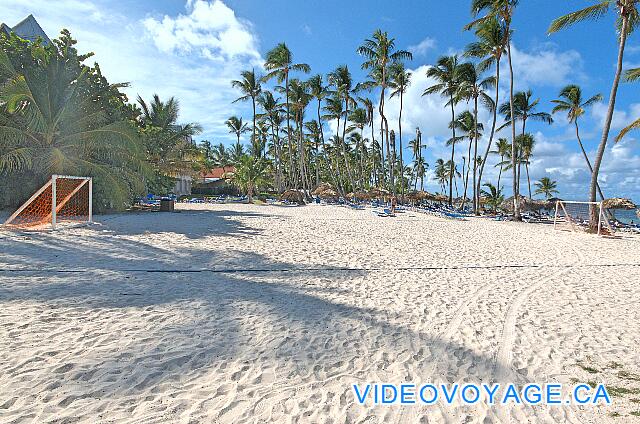 République Dominicaine Punta Cana Be Live Grand Punta Cana Au mini-soccer sur la plage.