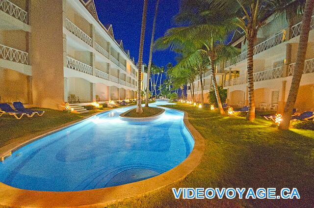 République Dominicaine Punta Cana Be Live Grand Punta Cana The end of the pool in the evening.