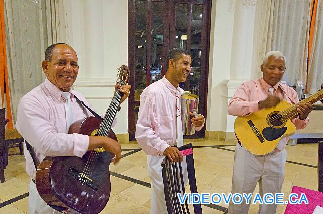 République Dominicaine Punta Cana Be Live Grand Punta Cana The musicians in the evening