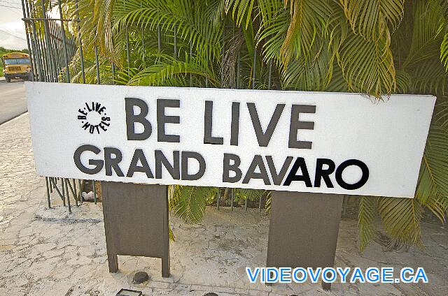 République Dominicaine Punta Cana Be Live Grand Punta Cana El cartel de la sección Be Live Grand Bávaro, una sección más nueva.