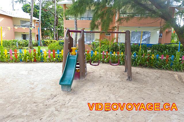 Republique Dominicaine Punta Cana Barcelo Dominican Of swings and a slide.