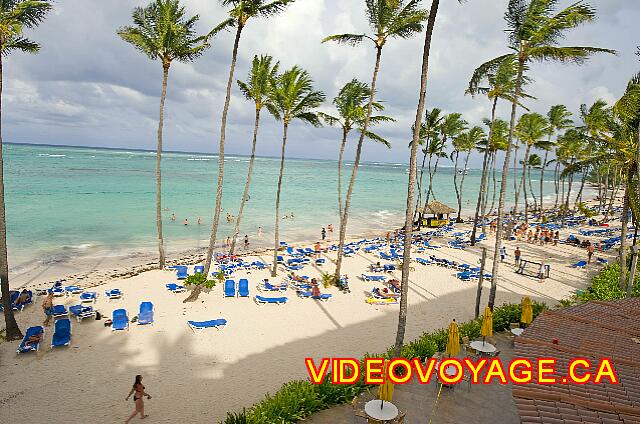 Republique Dominicaine Punta Cana Barcelo Dominican La plage en fin de journée, aussi populaire que le matin tôt!