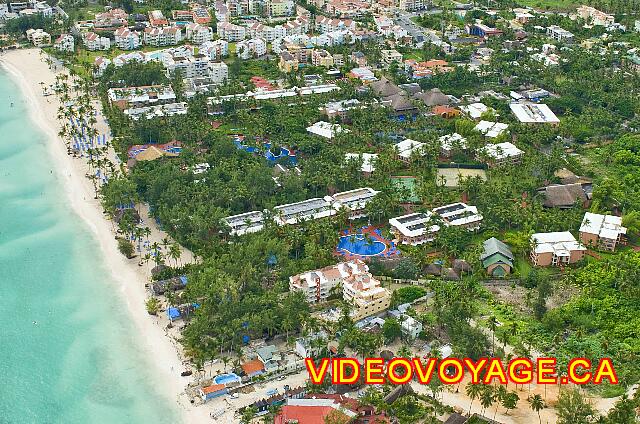 Republique Dominicaine Punta Cana Barcelo Dominican Une belle plage, mais avec un peu de dépot d'algue.