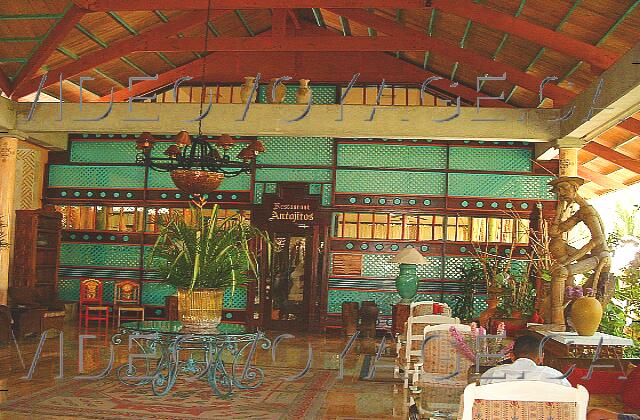 Republique Dominicaine Punta Cana Paradisus Punta Cana The restaurant Antojitos Mexican kitchen is located near the lobby. In hotels Paradisus normally it is a buffet restaurant located in this area.