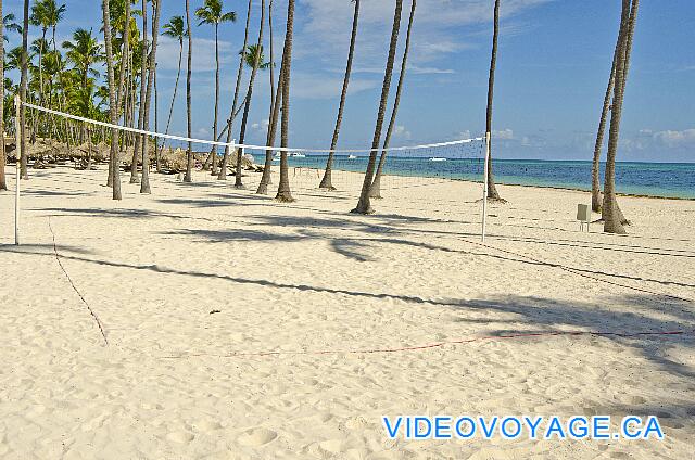 République Dominicaine Punta Cana Paradisus Palma Real Voleibol en la playa.