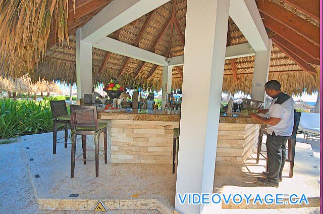 République Dominicaine Punta Cana Paradisus Palma Real El bar de la piscina de la sección Servicio Real.