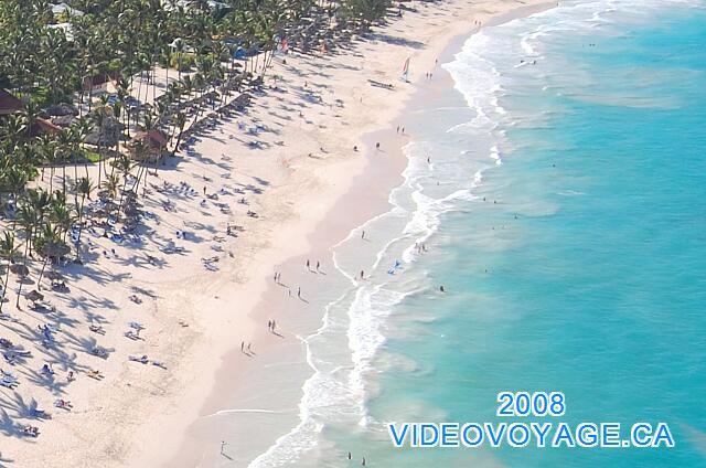 République Dominicaine Punta Cana Bávaro Princess All Suites Resort Water with a very nice color, no seaweed ...