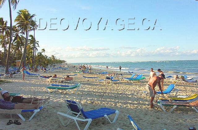 Republique Dominicaine Punta Cana Riu Naiboa The beach at RIU Bambu north.