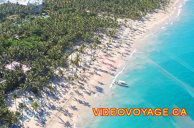 Republique Dominicaine Punta Cana Riu Palace Macao Une très belle plage.