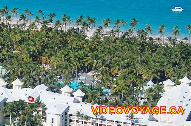 Republique Dominicaine Punta Cana Riu Palace Macao La playa a unos 150 metros del hotel.