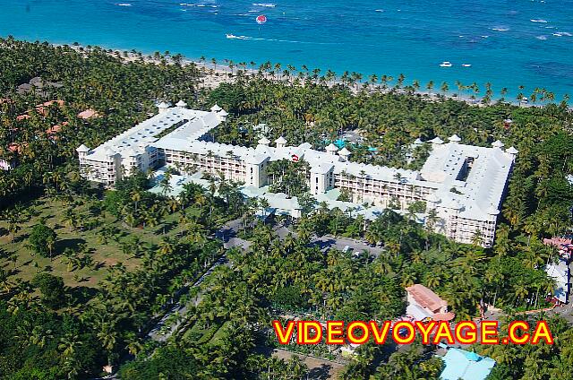 Republique Dominicaine Punta Cana Riu Palace Macao Une vue aérienne de l'hôtel Riu Palace Macao