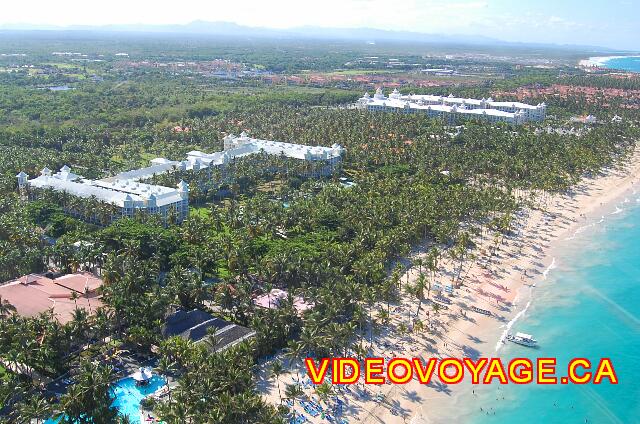 Republique Dominicaine Punta Cana Riu Palace Macao Las habitaciones son bastante cerca de la playa.