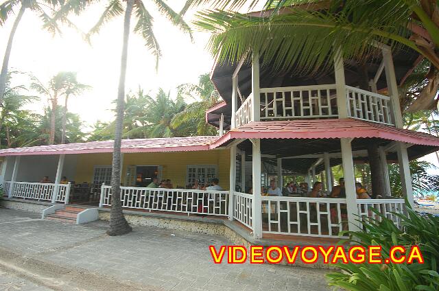 Republique Dominicaine Punta Cana Riu Palace Punta Cana Restaurante Pizzeria exterior.