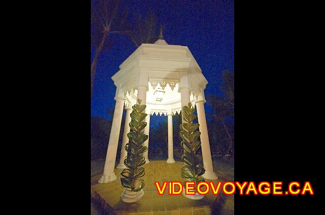 Republique Dominicaine Punta Cana Riu Palace Punta Cana The Gazebo at night.