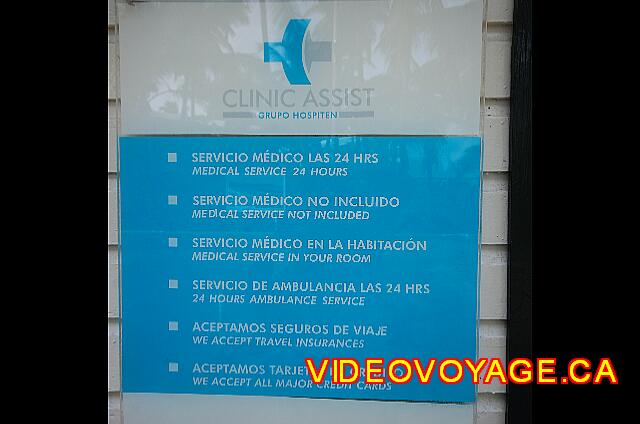 Republique Dominicaine Punta Cana Riu Palace Punta Cana Clinica Medica.