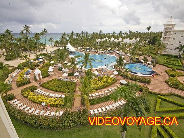 Republique Dominicaine Punta Cana Riu Palace Punta Cana El centro de actividades en el día.