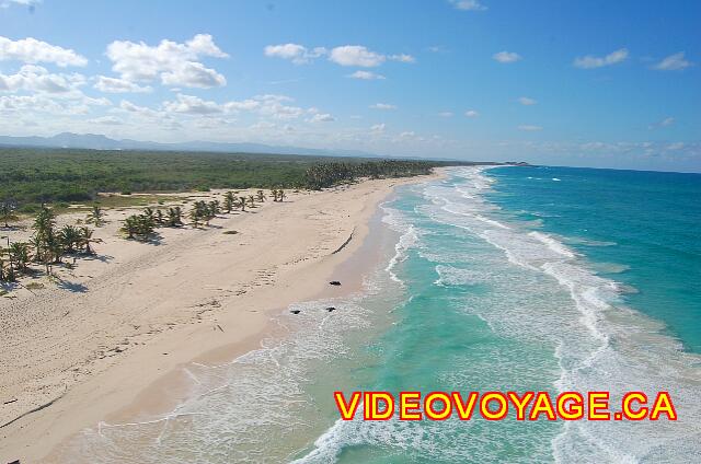 Republique Dominicaine Punta Cana Riu Palace Punta Cana Plus loins, la plage Macao est presque désertique, sans barrière de corail.