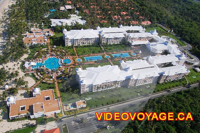 Republique Dominicaine Punta Cana Riu Palace Punta Cana Parece pequeño desde arriba.