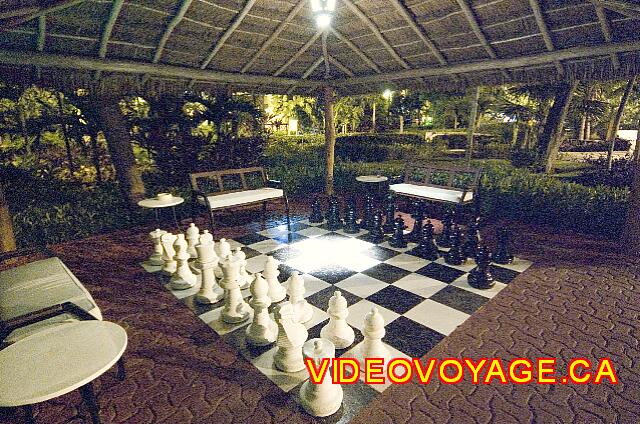 Mexique Playa del Carmen Allegro Playacar Un jeu d'échec géant