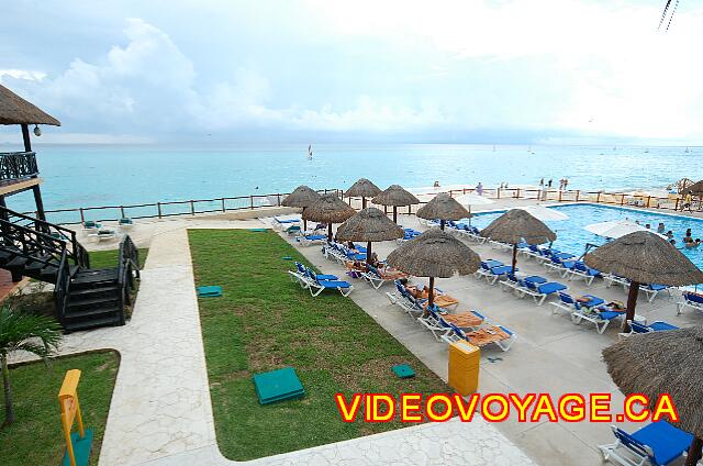 Mexique Playa del Carmen Allegro Playacar La vista desde algunas habitaciones.