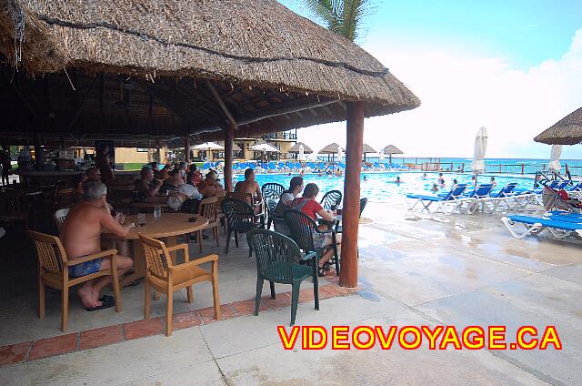 Mexique Playa del Carmen Allegro Playacar En la terraza de la piscina.