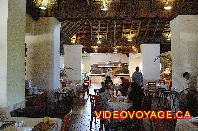 Mexique Playa del Carmen Allegro Playacar Le restaurant buffet.