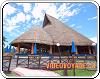 Restaurante Capitan Morgan de l'hôtel Maya Beach en Puerto Juarez Mexique