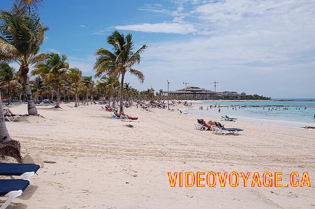 Mexique Puerto Juarez Maya Beach Básicamente, la construcción del hotel Barceló Maya Palace, que era casi completa.