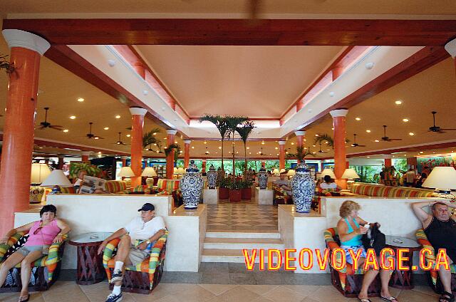 Mexique Puerto Juarez Maya Caribe Beach Un assez grand Lobby.