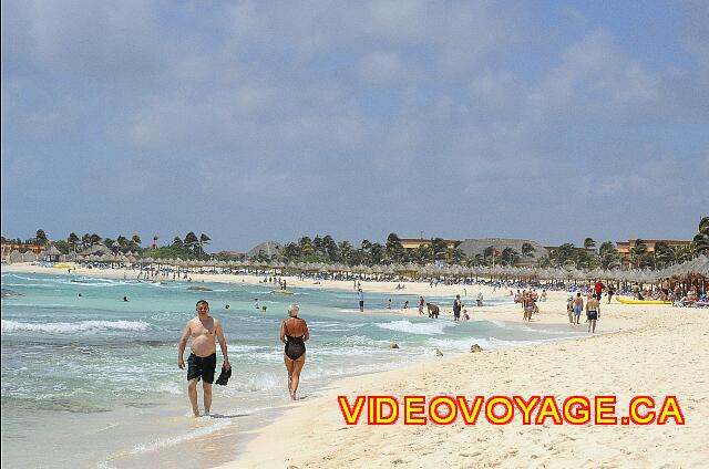 Mexique Riviera Maya Bahia Principe Tulum You can walk several kilometers along the beach to the south.