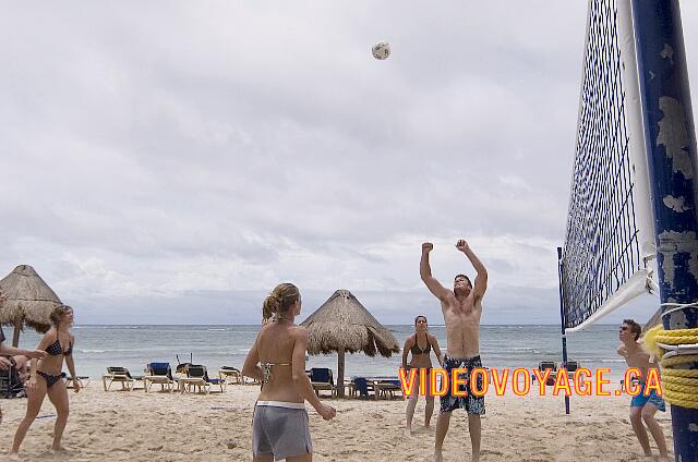 Mexique Riviera Maya Dreams Tulum Voleibol en la playa.