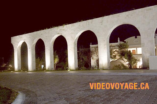 Mexique Riviera Maya Dreams Tulum Le soir à l'avant du Lobby