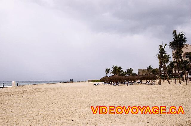 Mexique Puerto Morelos Excellence Riviera Cancun La playa al sur ... Es posible llegar a Puerto Morelo por la playa.