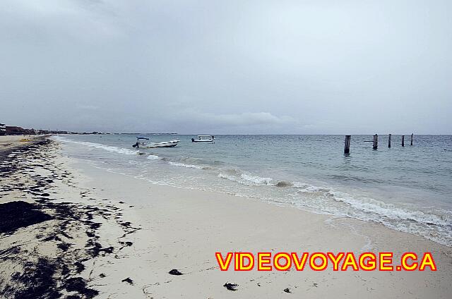 Mexique Puerto Morelos Excellence Riviera Cancun Las olas son de baja a mediana intensidad, ya que no hay un arrecife de coral.