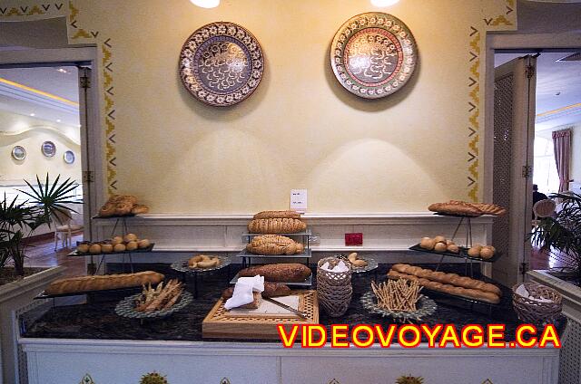 Mexique Puerto Morelos Excellence Riviera Cancun Bread Bar.