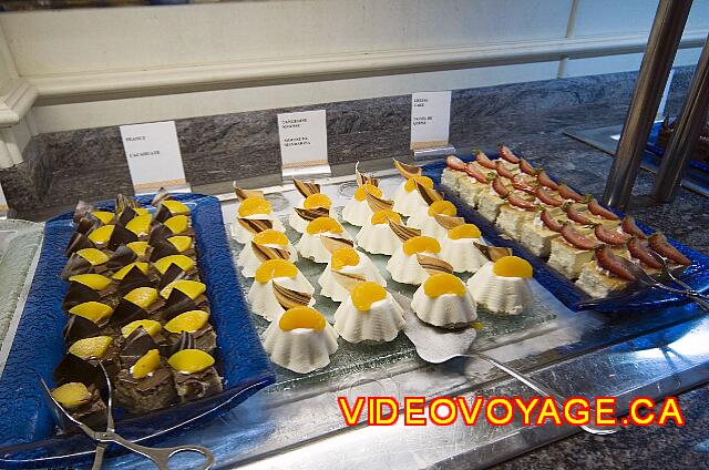 Mexique Puerto Morelos Excellence Riviera Cancun Desserts.