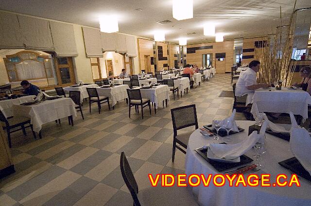Mexique Puerto Morelos Excellence Riviera Cancun Dining room.